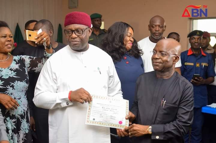 Alex Otti and Certificate of Return
