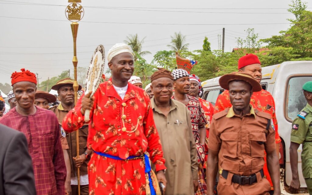 Calm in Arochukwu Kingdom as Eberechukwu Oji wears crown of Eze Aro IX